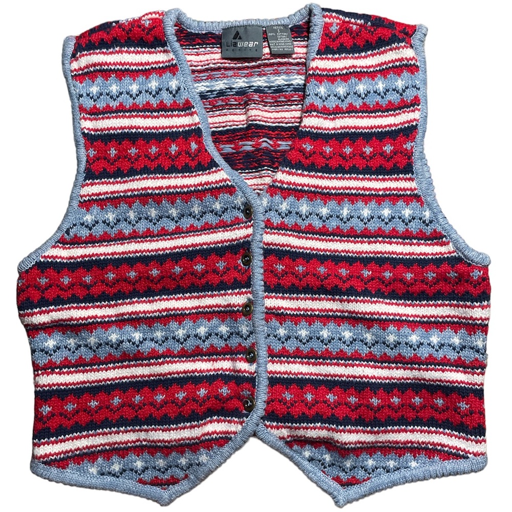 Vintage Sweater Vest Size:Small
